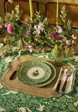 Casa by Josephine Jenno Pheasant Fancy Dessert Plates - Set of 4