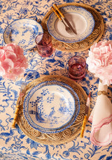 Casa by Josephine Jenno Virginia Blue White Dessert Plates - Set of 4