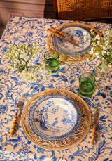 Casa by Josephine Jenno Virginia Blue White Dessert Plates - Set of 4