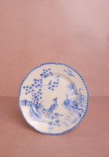 Casa by Josephine Jenno Virginia Blue White Dessert Plates - Set of 4