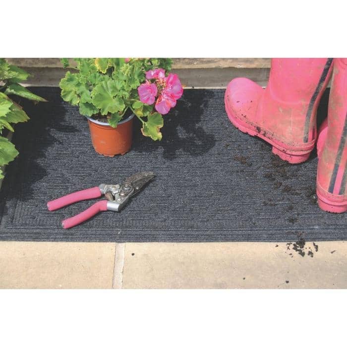 The Rugs Doormat Diamond Design