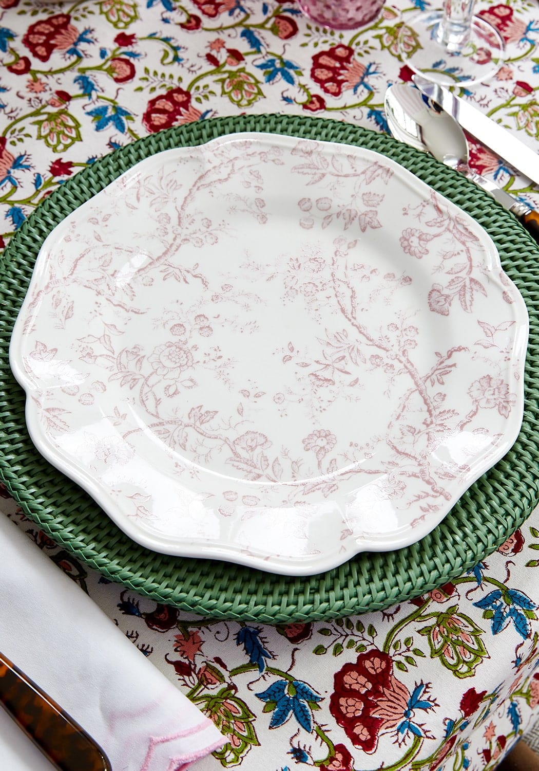 Casa by Josephine Jenno Diana Blossom Salad Plate - Set of 6