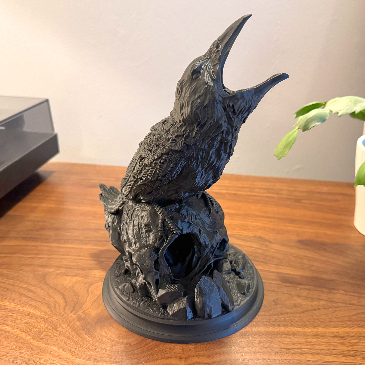 Filamora Studios Crow Dice Tower Gothic RPG Decor