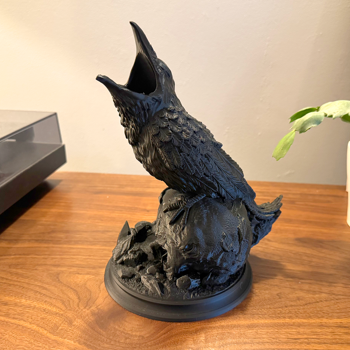 Filamora Studios Crow Dice Tower Gothic RPG Decor