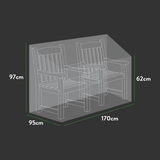 Etree Premium Companion Seat Cover - 170 X 95 X 62/97 (H) cm