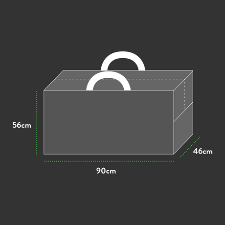 Etree Premium Cushion Storage Bag - 90 X 46 X 56 H