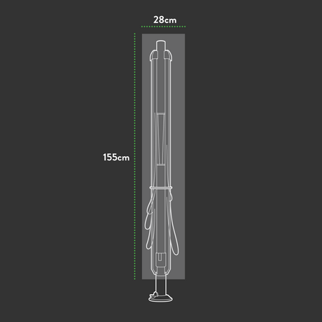 Etree Premium Rotary Line Cover - 28/28(W) X 155 (H) cm