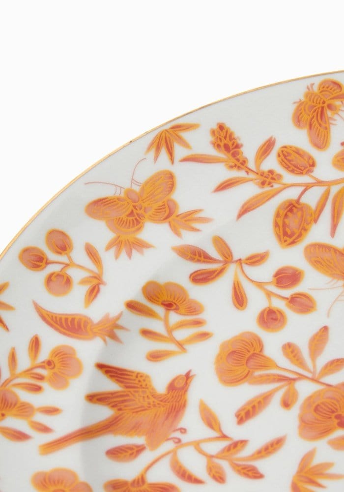 Casa by Josephine Jenno Sacred Bird Butterfly Dinner Plates - Set of 4