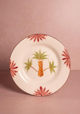 Casa by Josephine Jenno Arabella Dinner Plate - Green Palm Tree