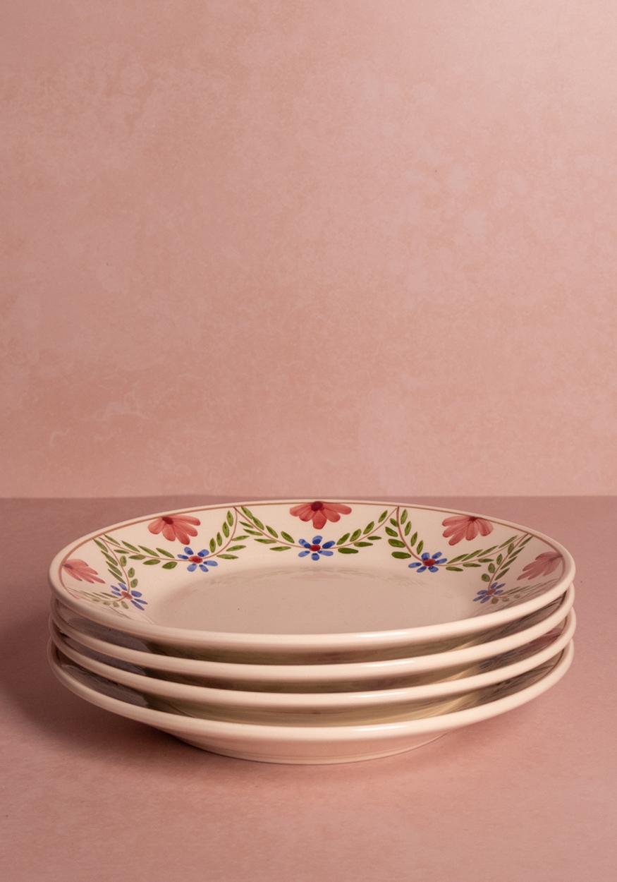 Casa by Josephine Jenno Camilla Dinner Plate - Green Garland