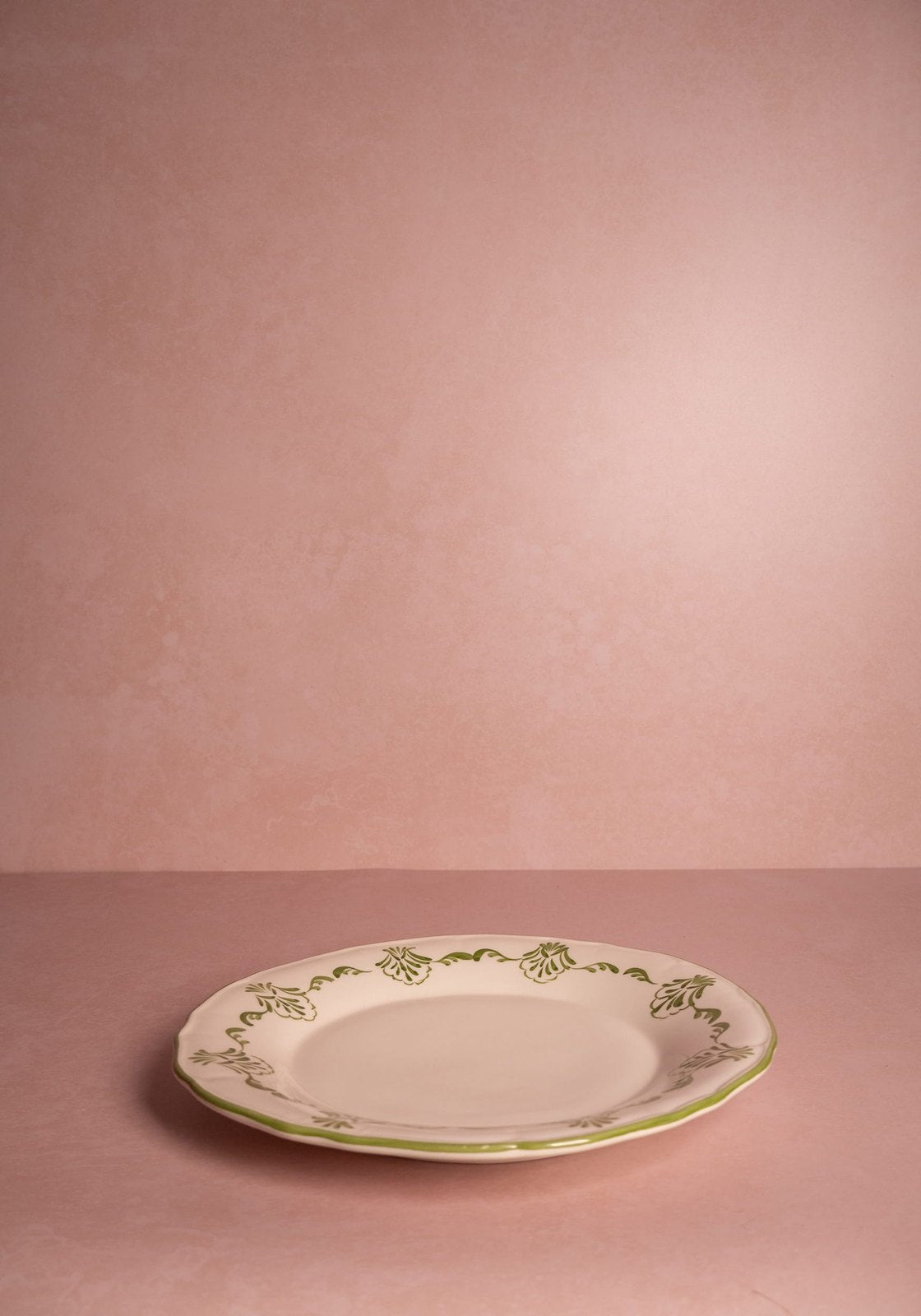 Casa by Josephine Jenno Cara Shell Dinner Plate - Green