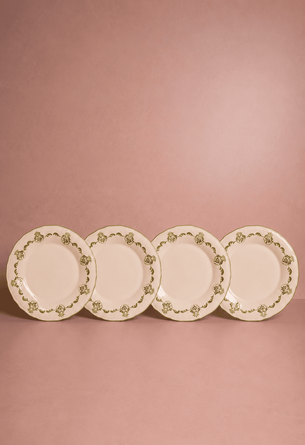Casa by Josephine Jenno Cara Shell Dinner Plate - Green