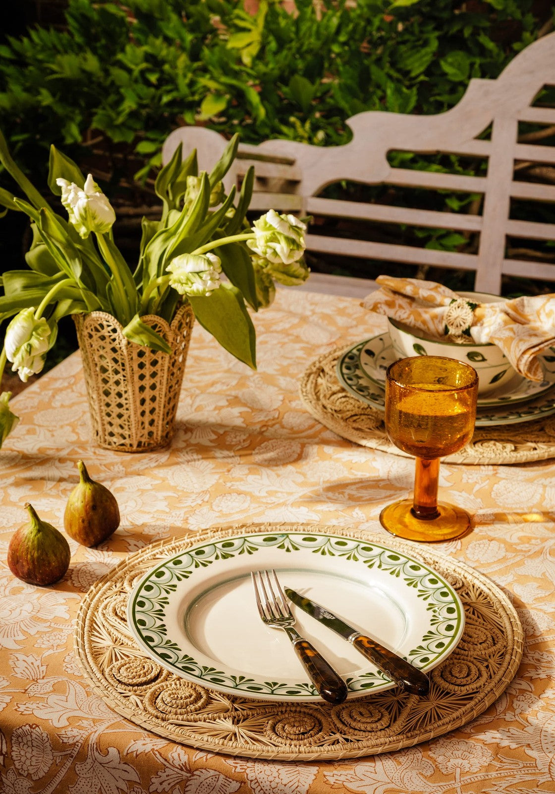Casa by Josephine Jenno Cordelia Dinner Plate - Green