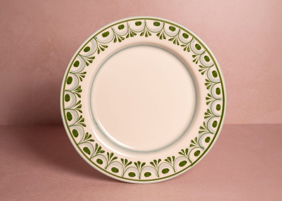 Casa by Josephine Jenno Cordelia Dinner Plate - Green
