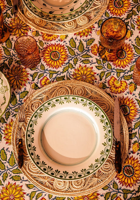 Casa by Josephine Jenno Cordelia Dinner Plate - Green