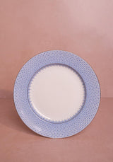 Casa by Josephine Jenno Cornflower Blue Lace Dinner Plates - Set of 4