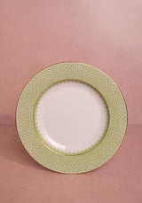 Casa by Josephine Jenno Green Apple Lace Dinner Plates - Set of 4