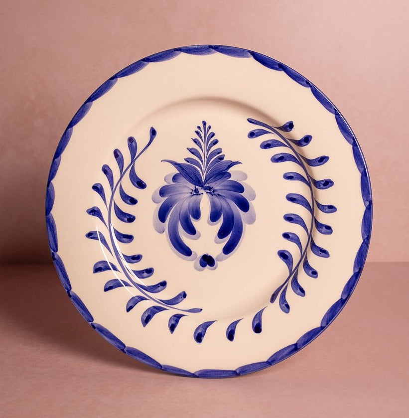 Casa by Josephine Jenno Pandora Dinner Plate - Cobalt Blue