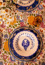 Casa by Josephine Jenno Pandora Dinner Plate - Cobalt Blue