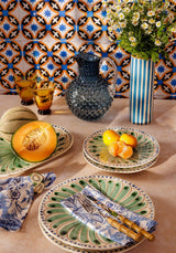Casa by Josephine Jenno Peacock Dinner Plate - Green