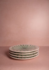 Casa by Josephine Jenno Peacock Dinner Plate - Green