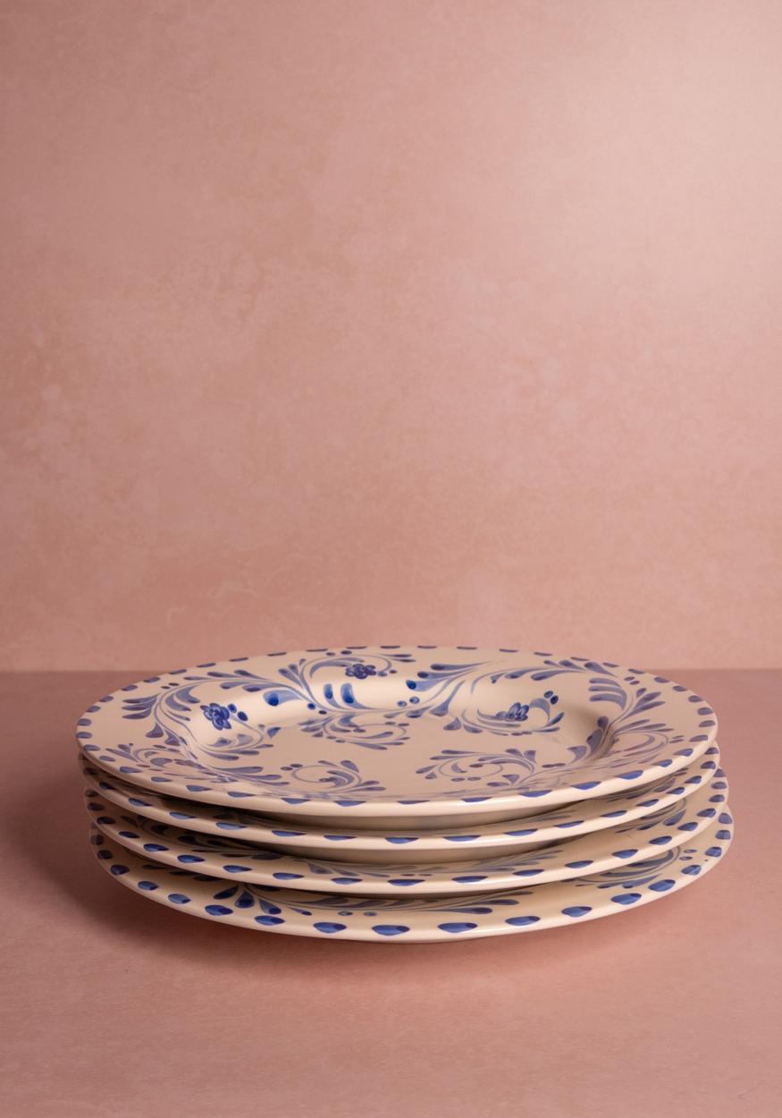 Casa by Josephine Jenno Sophia Dinner Plate - Blue