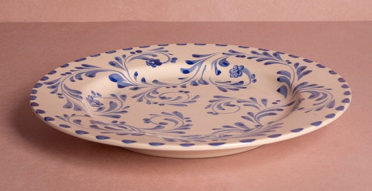 Casa by Josephine Jenno Sophia Dinner Plate - Blue