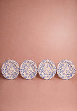 Casa by Josephine Jenno Sophia Dinner Plate - Blue