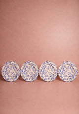 Casa by Josephine Jenno Sophia Dinner Plate - Blue