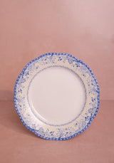 Casa by Josephine Jenno Virginia Blue White Dinner Plates - Set of 4