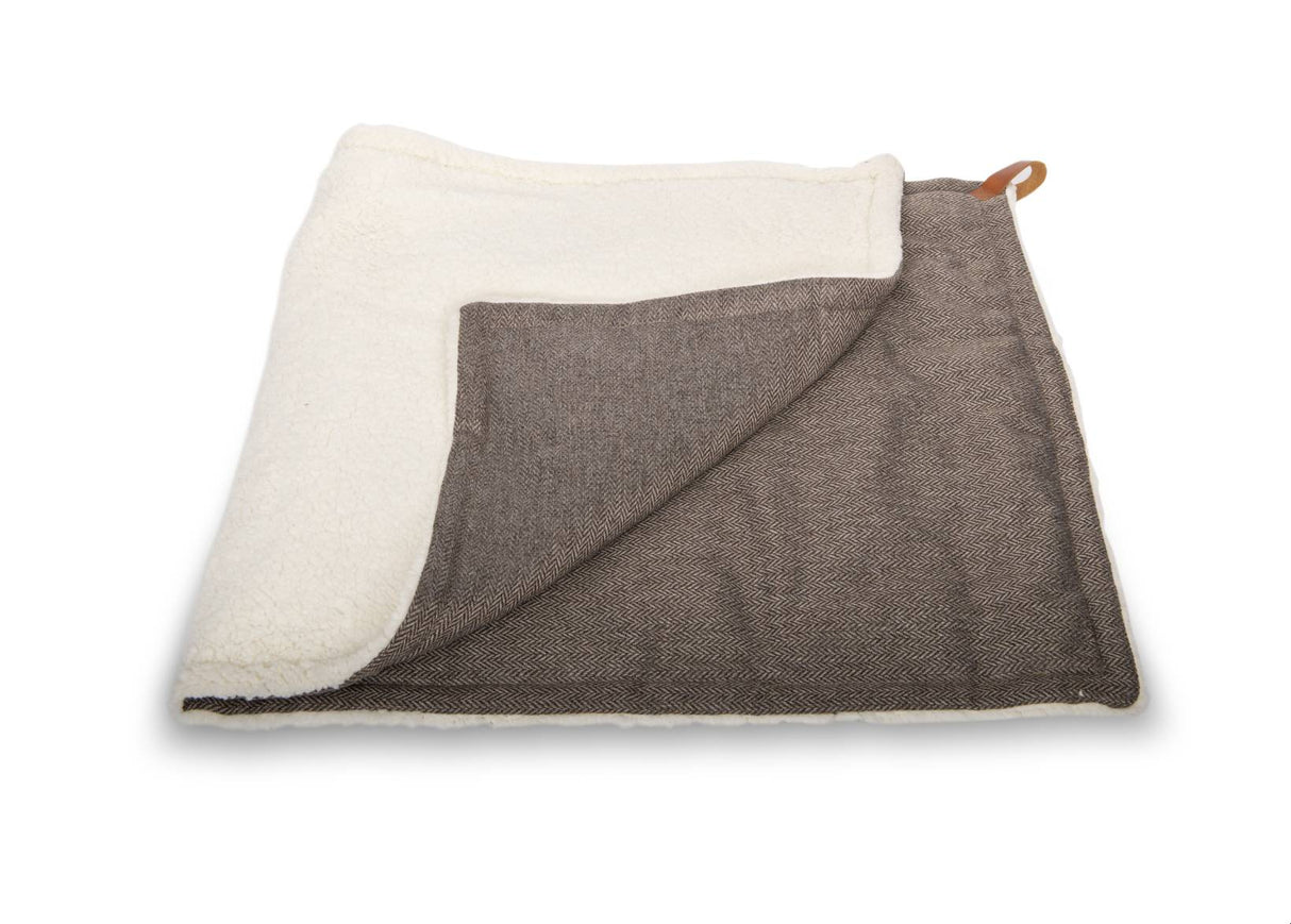 Ralph & Co Luxury Washable Tweed Dog Blanket - Lincoln