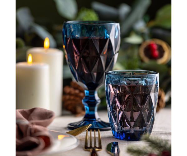 Ravenhead Gemstone Blue Mixer Blue Glass, 27cl