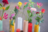 Lowlands Design Cylinder Beige Vase by DutZ