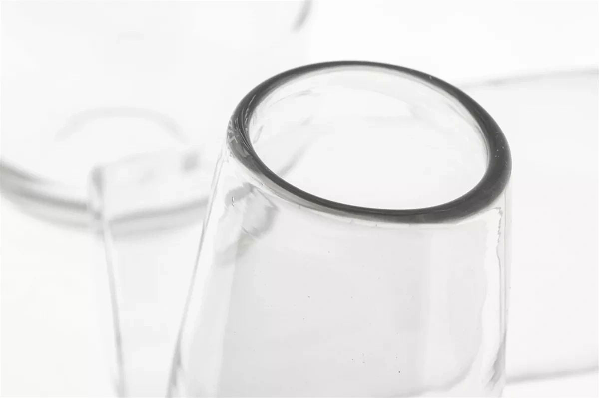 Lowlands Design Vase Robert Clear Glass by DutZ