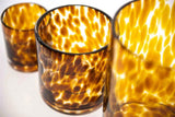 Lowlands Design Cylinder Vase - Leopard Brown