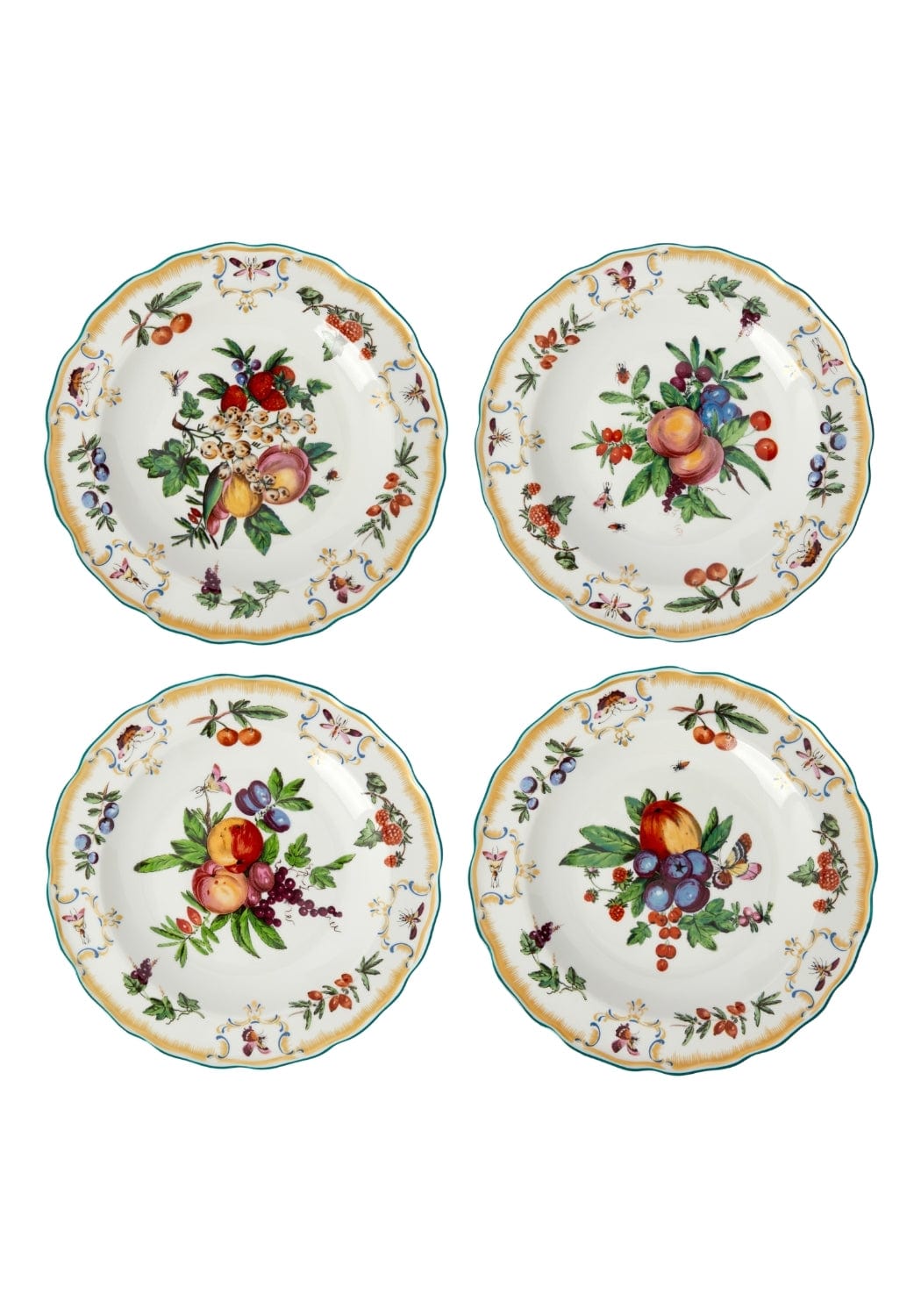 Casa by Josephine Jenno Duke of Gloucester Side Pudding Plates - Set of 4
