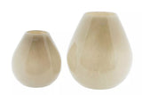Lowlands Design Druba Beige Vase by Dutz