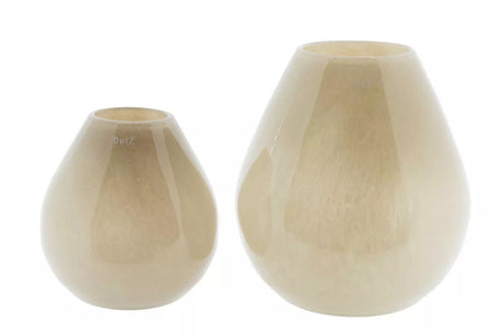Lowlands Design Druba Beige Vase by Dutz