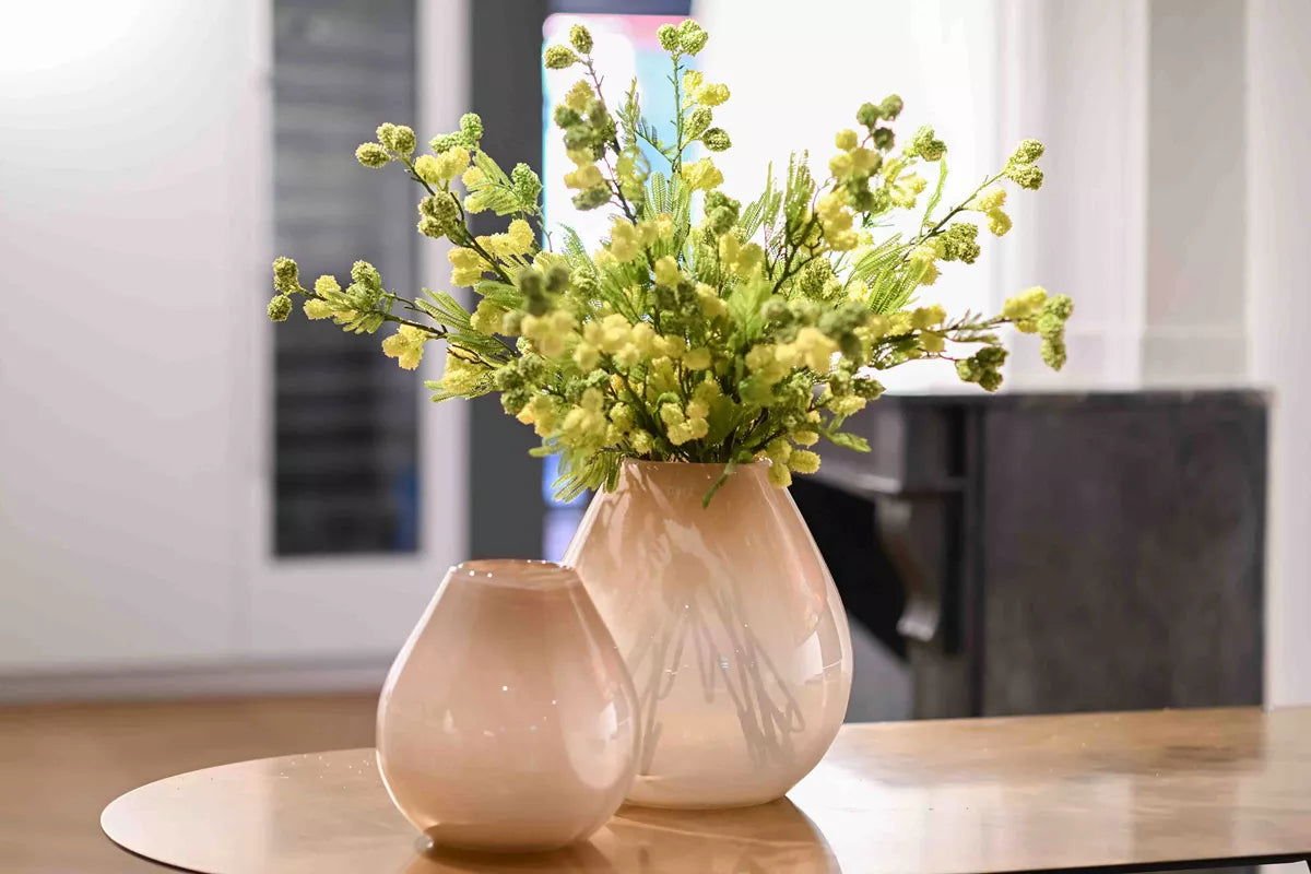 Lowlands Design Druba Beige Vase by Dutz