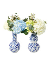 Casa by Josephine Jenno Dutch Delft Classic Vases - Set of 2