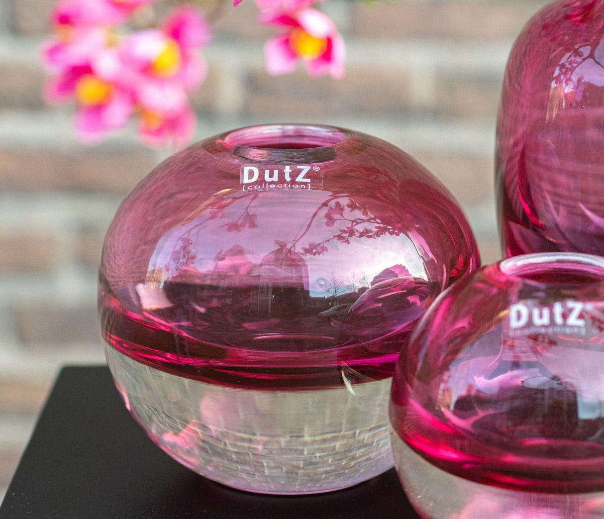 Lowlands Design Hoola Fuchsia Ball Vase