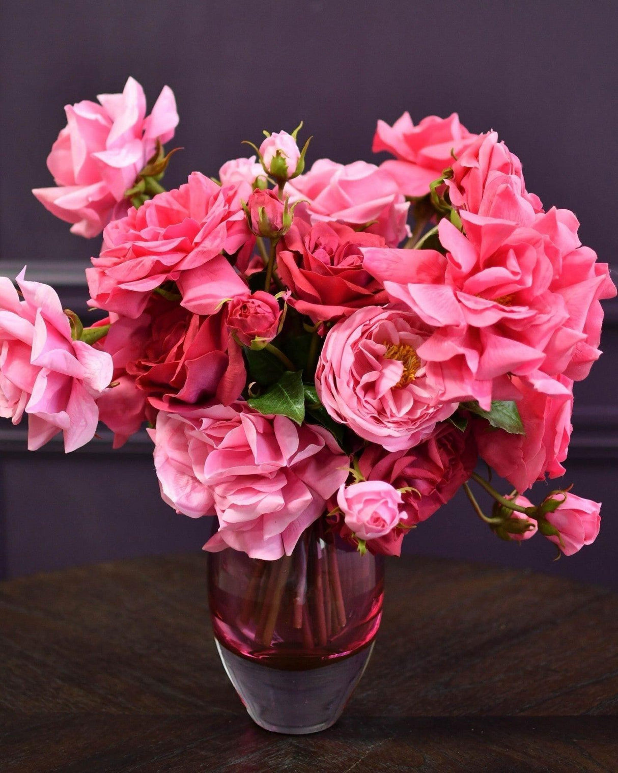 Lowlands Design Hoola Fuchsia Ball Vase