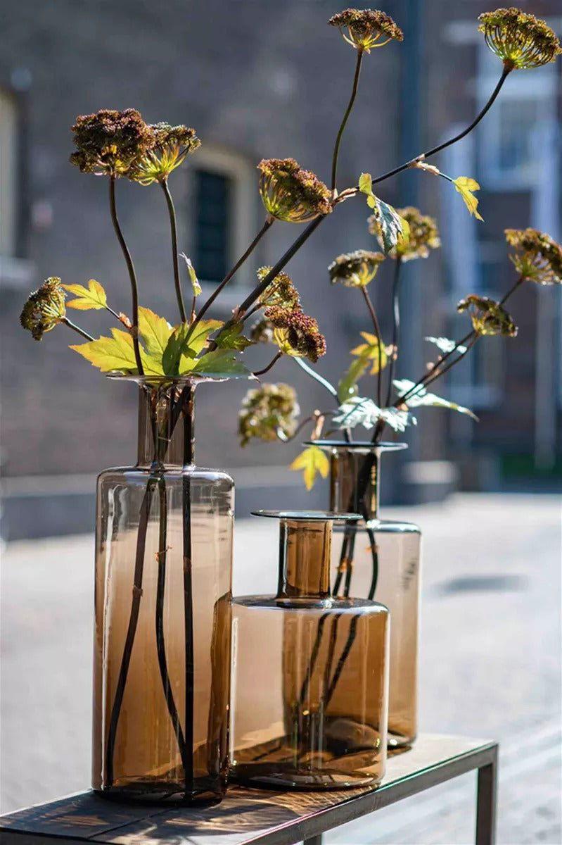 Lowlands Design Large Topaz Bottle Vase - H50 D23cm
