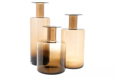 Lowlands Design Large Topaz Bottle Vase - H50 D23cm