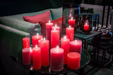 Lowlands Design Luxury Rustic Fuchsia Candle