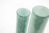 Lowlands Design Green & White Cylinder Vase