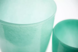 Lowlands Design Dark Green Glass Flower Vase by Dutz
