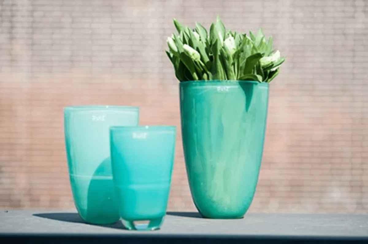 Lowlands Design Navy Flowervase by Dutz