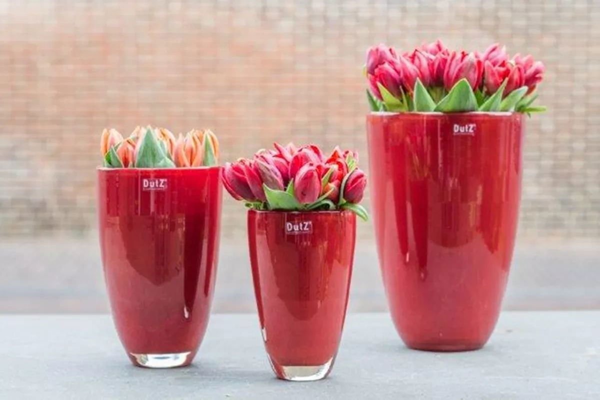 Lowlands Design Navy Flowervase by Dutz