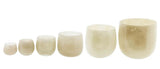 Lowlands Design Beige Glass Pot by DutZ